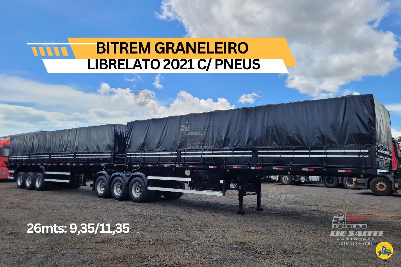 CARRETA BITREM 9 EIXOS GRANELEIRO De Santi Caminhões RIBEIRAO PRETO SÃO PAULO SP